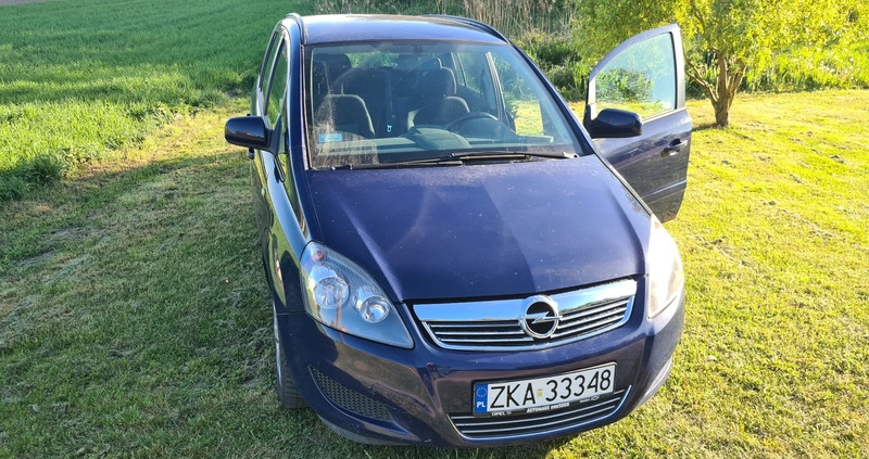 Opel Zafira cena 19500 przebieg: 292500, rok produkcji 2014 z Gryfino małe 466